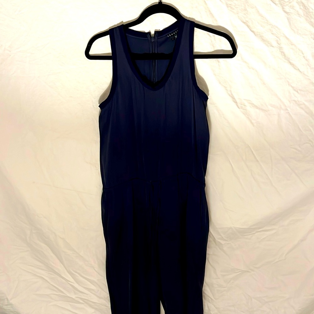 Theory Navy Jumpsuit